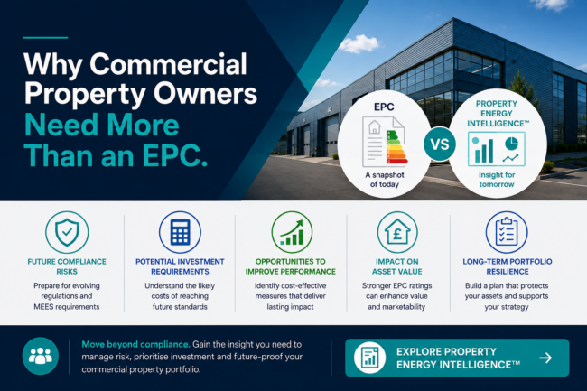 Why Commercial Property Owners Need More Than an EPC